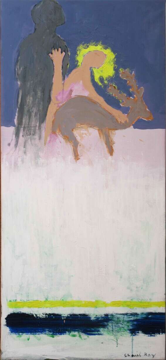 "מפלצת האיילה" // ציור: שאול בז